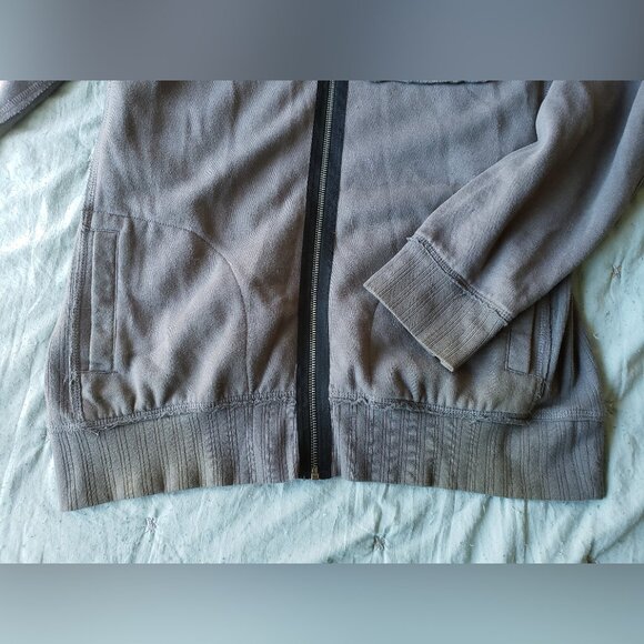 Vestal Vintage Distressed Hoodie (Gray, M) Y2K - Picture 8 of 15